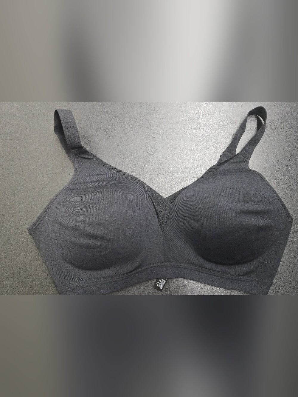 Comfort Seamless Wireless Bra in Black